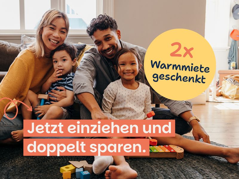 Zum Wohlfühlen und zum Miete sparen - Herbstaktion